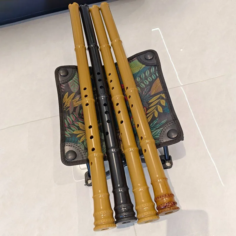 

E/ F/G Key Resin Xiao Beginner Forehand Practice Dongxiao Plastic Chinese Vertical Bamboo Flute Professional Musical Instruments