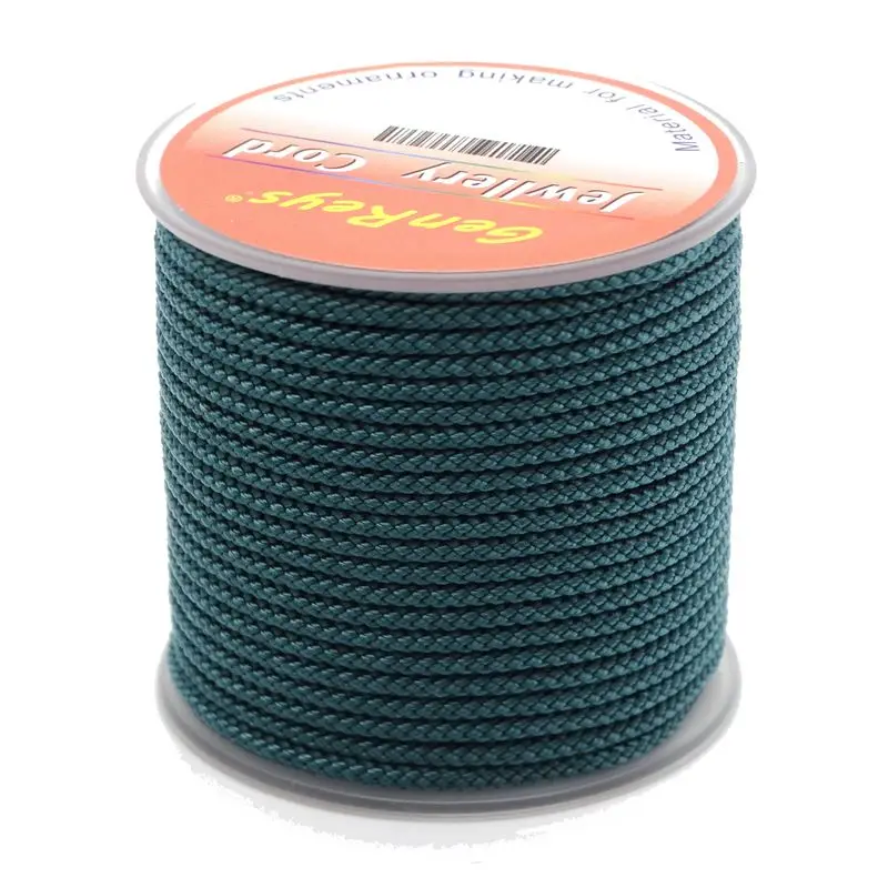 Model 862 Jewelry thread DIY bracelet rope thread woven rope 2.3mm 20meter/roll color of Morandi strands line woven yarn strong