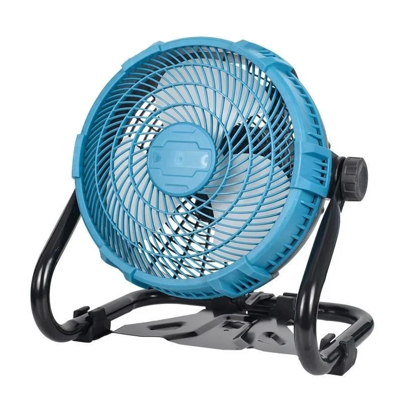 12-calowy wentylator akumulatorowy, wentylator zewnętrzny dużej mocy z baterią litową, przenośne chłodzenie na kemping, patio i do użytku domowego