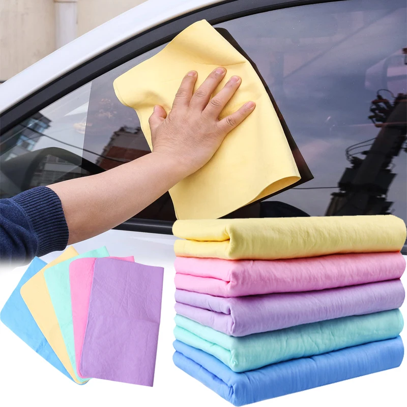 

Car Wash Towel Synthetic Deerskin Super Absorbent Towel Magical Care Suede Towels Cleaning Polishing Cloths Auto Accessories