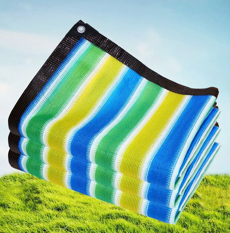 

Camping Sun Shelter Sunshade Net Uv Protection Sunshade Outdoor Terrace Shade Membrane Garden Awning Tent Sunscreen Mesh Net