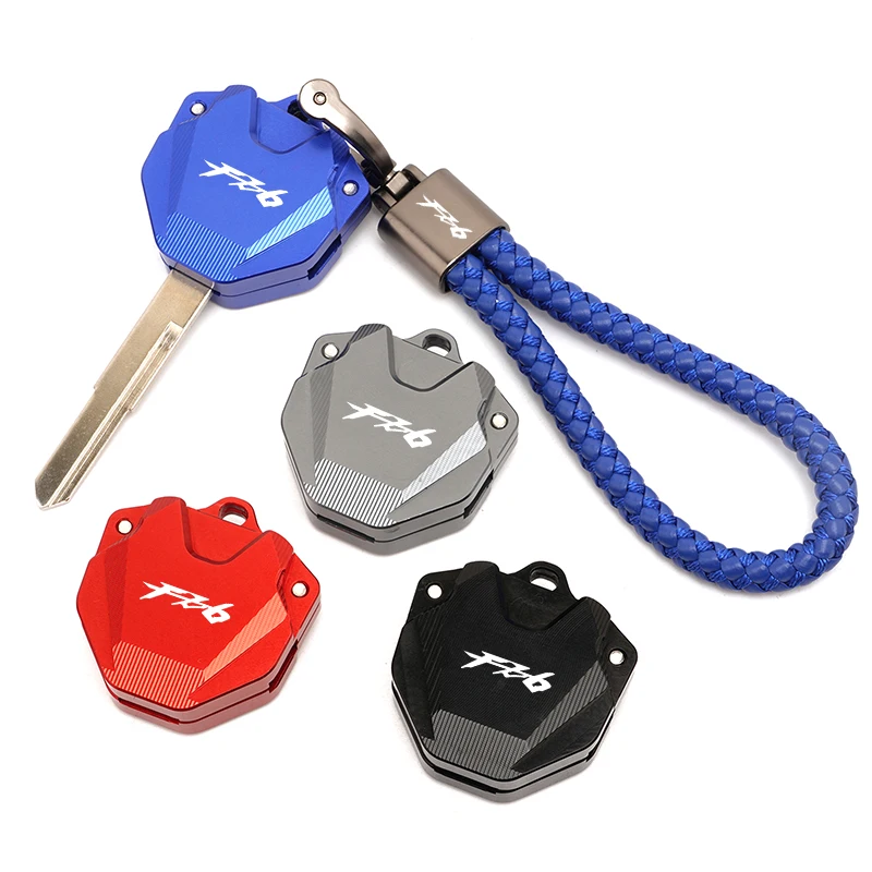 2023 New With Logo Motorcycle Key Rings Keychain & Key Cover Cap Protection Keys Case Shell For Yamaha FAZER FZ6 FZ-6 FZ 6 FZ6 N