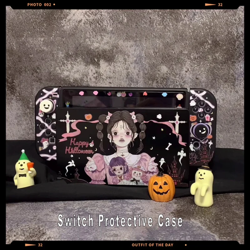 

For Nintendo Switch Case Switch OLED/Lite/NS Accessories Protect Shell Anime Dolls Case For Switch Accessories Console Games