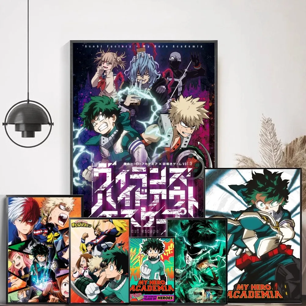 Boku No Hero Academia Aizawa Classic Movie Posters HD Quality Poster Wall Art Painting Study Nordic Home Decor