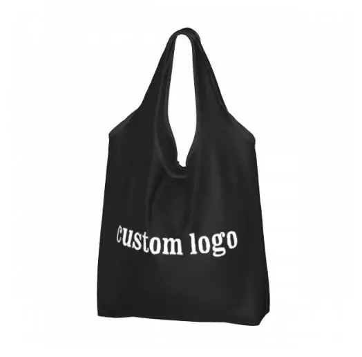 

Custom Logo Women Shopper Bag Shopping Bag Foldable Shopping Bag Portable Tote Bag Grocery Bags One Size