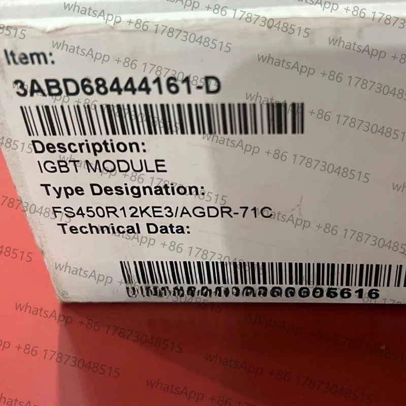 

Brand new original TD180N16KOF FS45OR12KE3/AGDR-71C