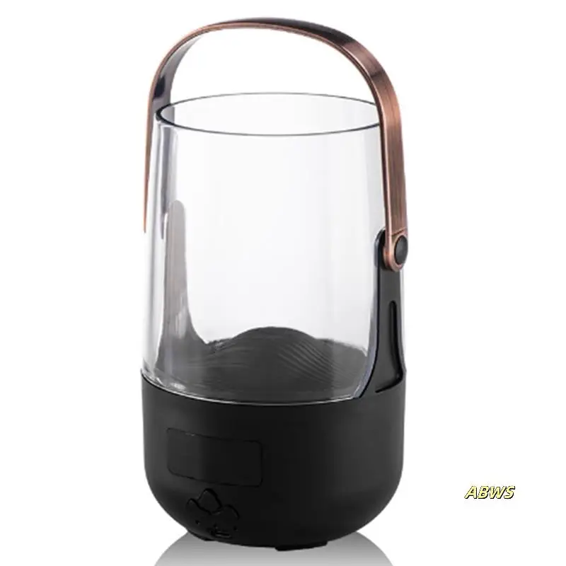 Flame Design Humidifier & Essential Oil Diffuser With LED Color-Change And USB Power