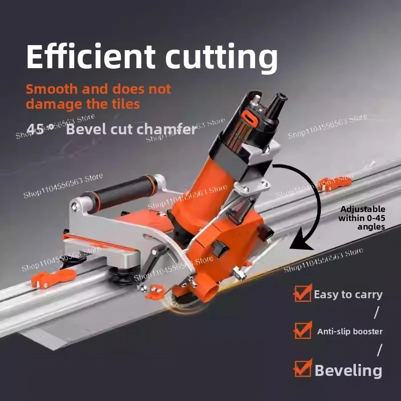 1.2M/2M Portable 45° Ceramic Tile Chamfering Machine, Multifunctional Cutting Tool, Small Desktop Design