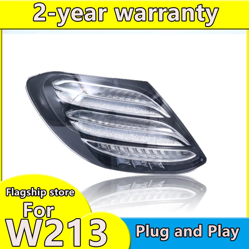 for Mercedes-Benz W213 2016-2020 LED Dynamic turn signal taillight lamp for Benz E200L/E260/E300/E320L led OEM rear lamp