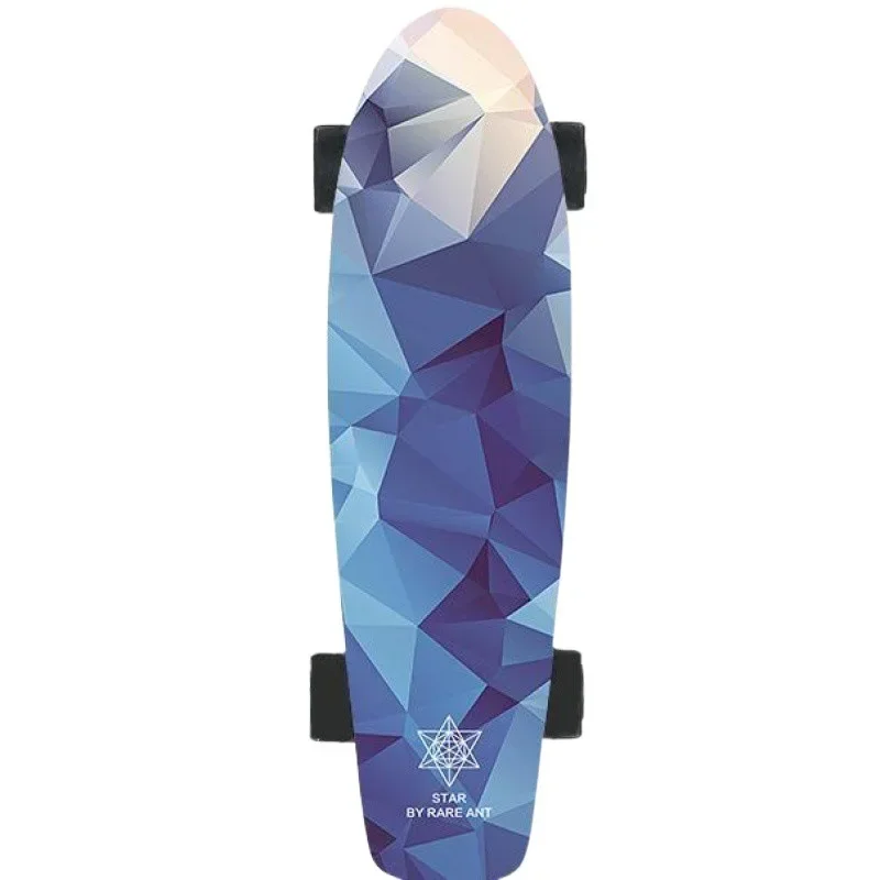 لوح تزلج كهربائي ذكي بأربع عجلات مع جهاز تحكم عن بعد، نطاق 35 كم/ساعة 30 كم من خشب القيقب عجلات من البولي يوريثان للبالغين والأطفال للتنقل في الهواء الطلق