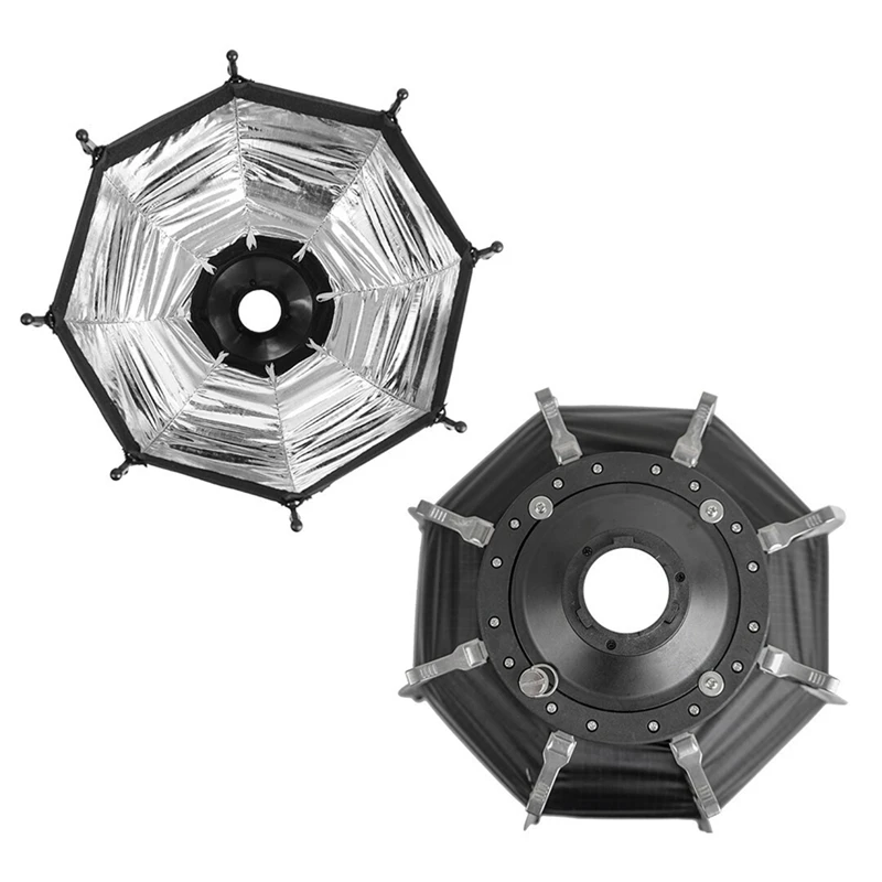 Mini Portable Octagon Umbrella Softbox + Honeycomb Grid Outdoor Flash SoftBox-A23U