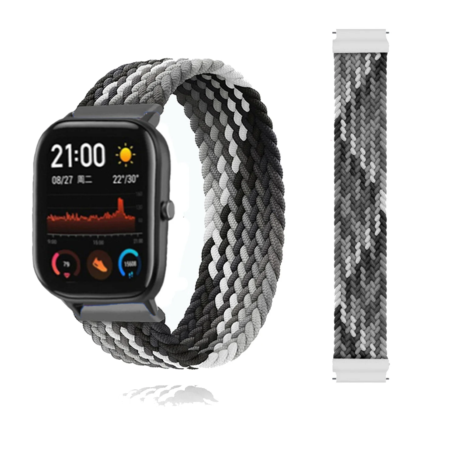 Cinturino In Acciaio Inossidabile 22 Mm Per Amazfit Bip 6/5/Unity/GTR 4/3/2 E Pace/Stratos/Balance – Regolabile E Facile Da Montare