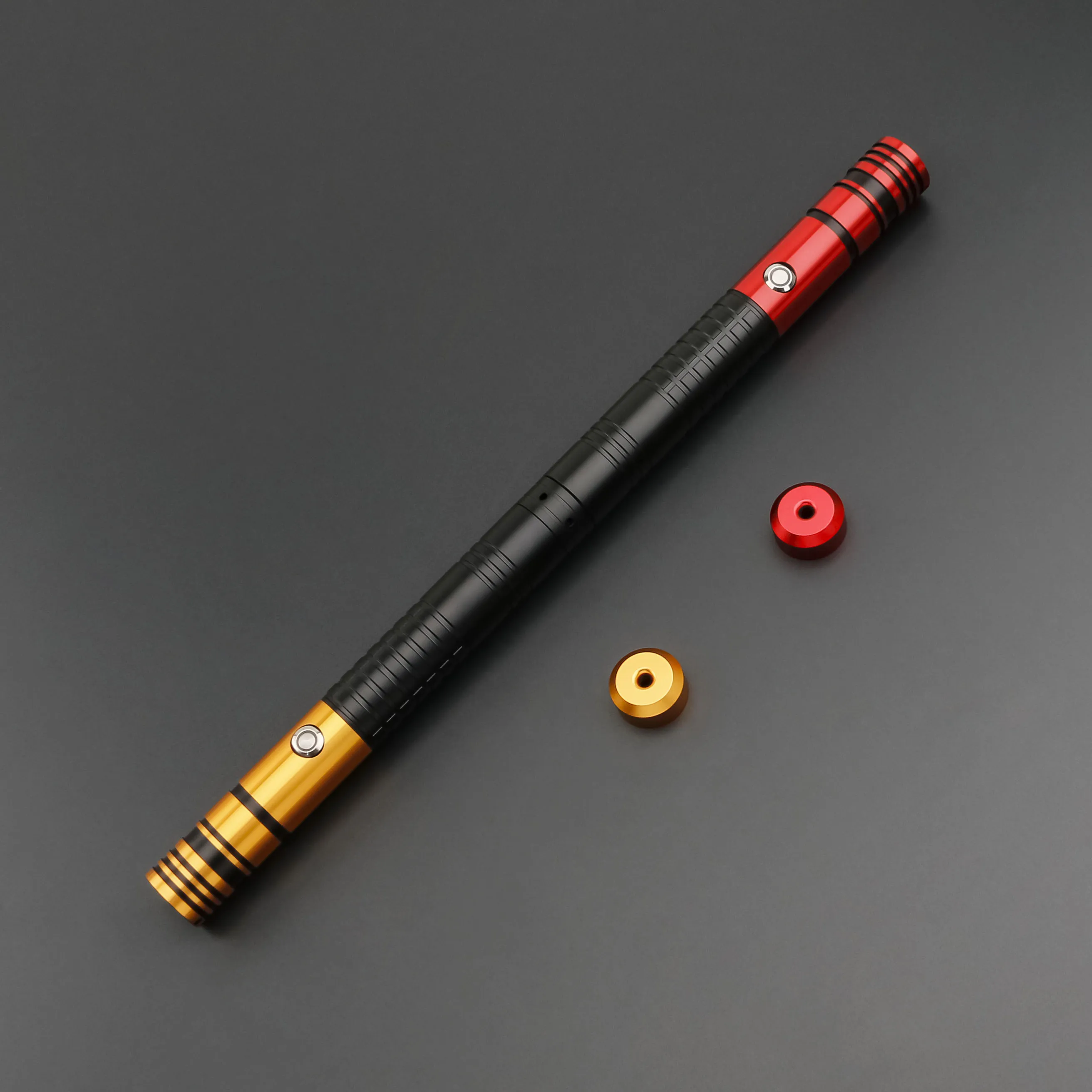TXQSABER Double-edged A01 Heavy Dueling 12colors Combat Jedi Saber Sword Blaster Luminous Toy Cosplay Gesture Control