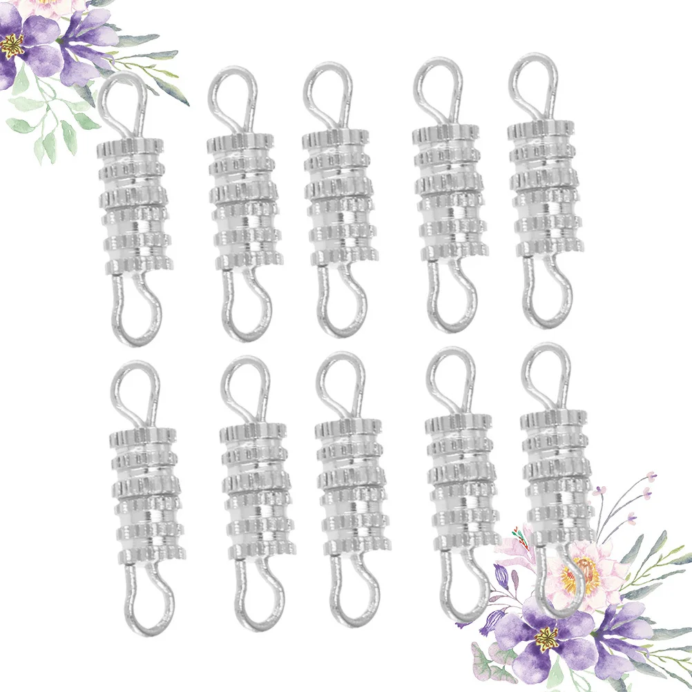 

100pcs Copper Screw Lock Barrel 14X4Mm Jewelry Findings For Necklace Bracelet Diy Making Accessories For Necklace Barrel Screw