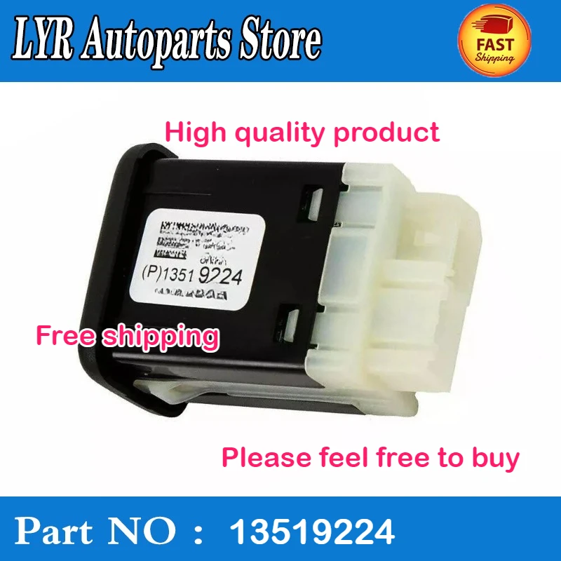 

High quality For Buick Chevrolet Audio Player Receptacle 13519224 13509942, 13510854 13523018 Auxiliary USB Charger Port