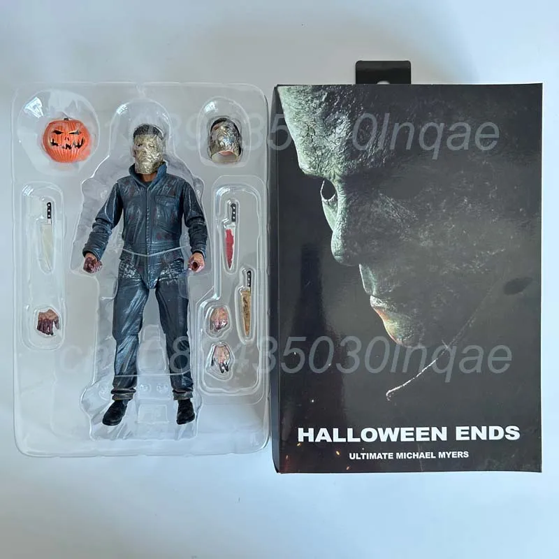 

Фигурка NECA на Хэллоуин, концы Ultimate Michael Myers, масштабная фигурка, коллекция моделей, игрушки, подвижная кукла, декор для книжной полки