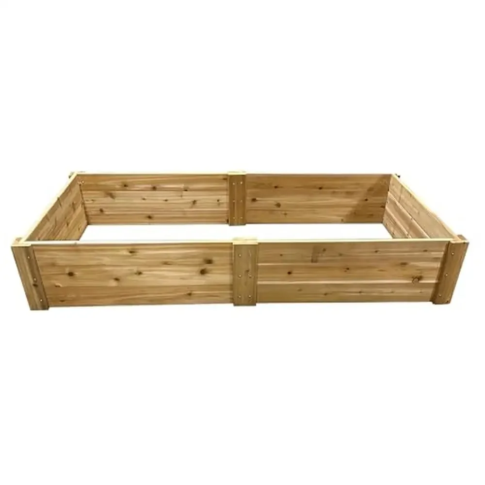 Cedar Deep Root Raised Garden Kit 4x8 ft. 16.5