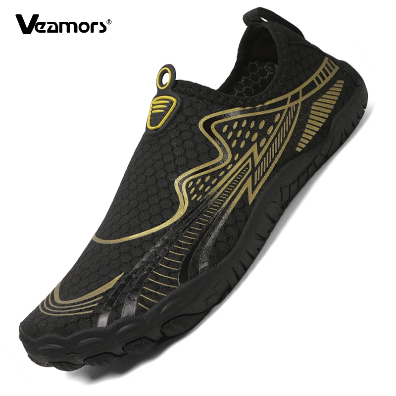 Summer Beach Wading Sneakers Anti-slip Water Sports Shoes Men Women Quick Dry Sea Pool Aqua Shoes Boating Surfing Diving Shoes