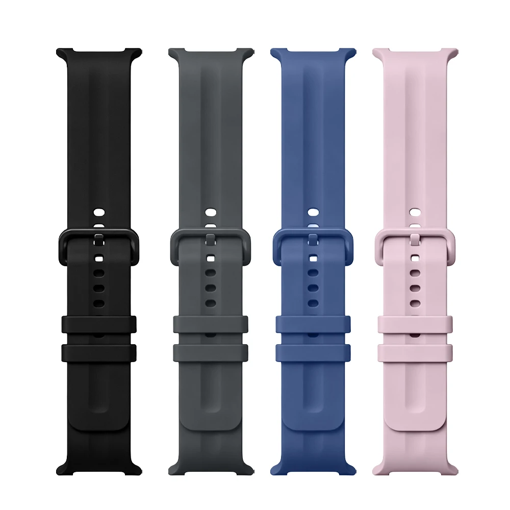Original Silicone Band for Samsung Galaxy Watch 8 Classic 46mm Sports Correa Bracelet Galaxy Watch 9 8 44mm 40mm Strap