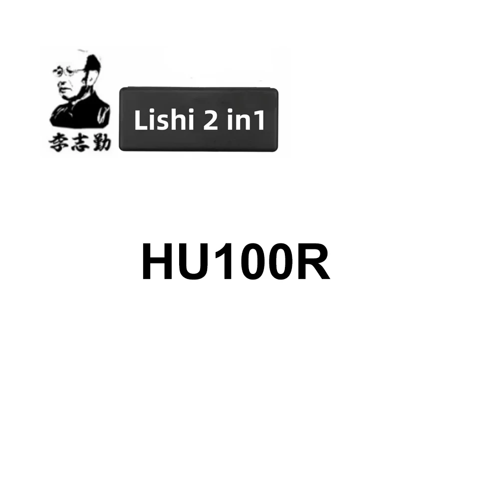 

Инструмент для вскрытия автомобильных замков Lishi 2-в-1 HU100R для новых моделей BMW, отмычка для замков, инструмент для слесарей