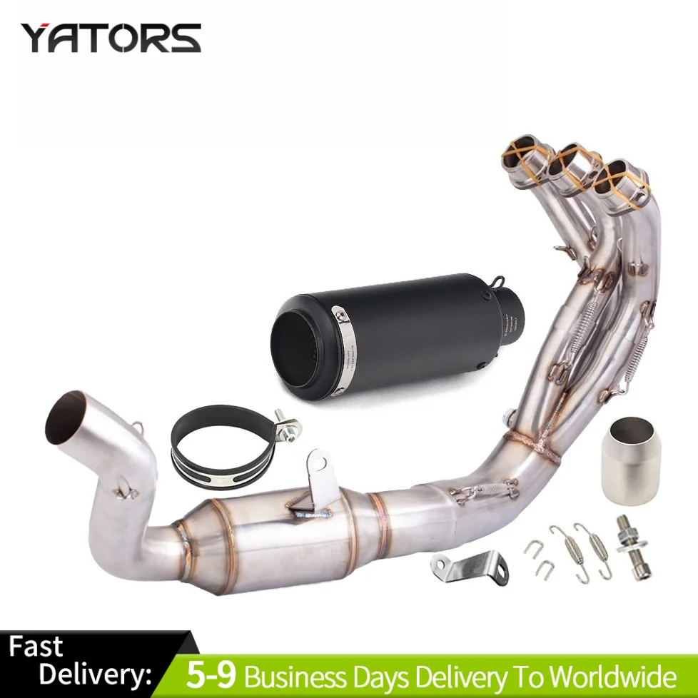 

Slip For Yamaha MT09 2021-2023 Full Exhaust System Header Link Pipe Muffler Tips