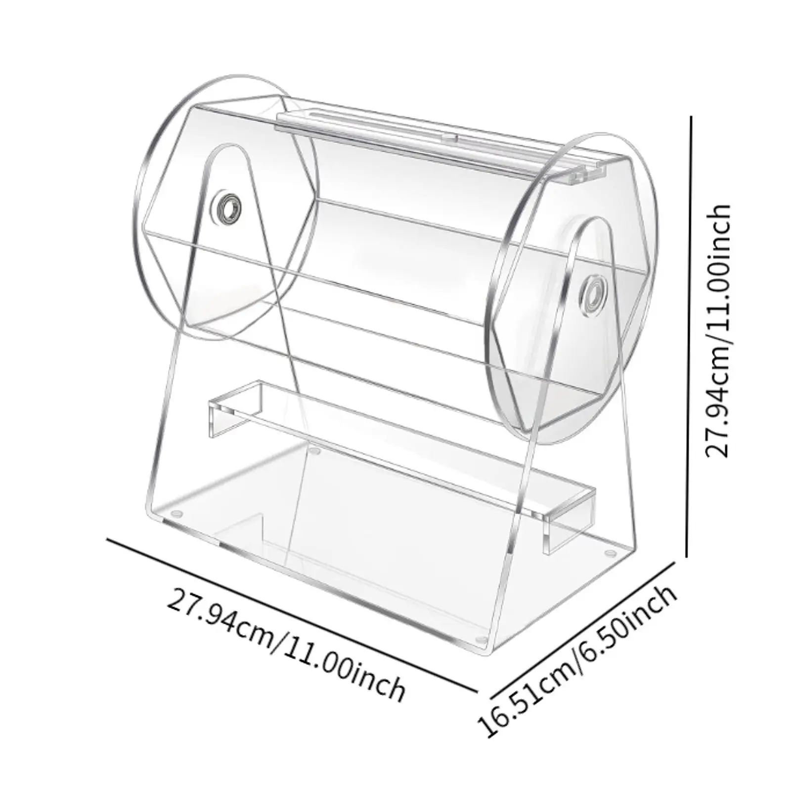 معدات طبلة السحب من الأكريليك، طبل تذكرة رسم السحب لألعاب الرسم، ألعاب عائلية، حفلات شركة كرات السحب #6