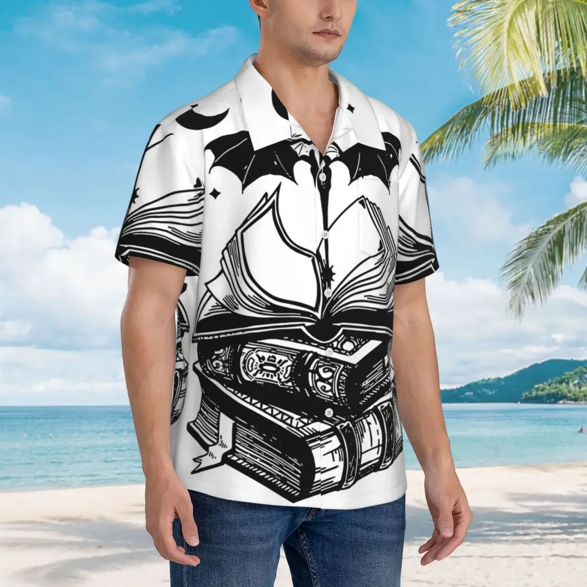 Fourth Wing Basgiath War College Hawaiian Shirts Funny Men Short Sleeve Shirt for Summer Beach Men's Button Tops