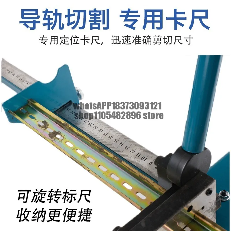 Tool rail cutter wire slot scissor pliers fast cutting can be beveled with caliper