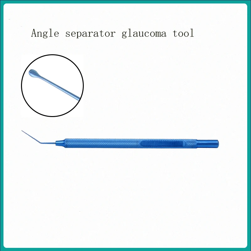 Oogheelkundige Microinstrumenten Glaucoom Instrument Kamer Hoek Separator Titanium Legering Enkele Kop