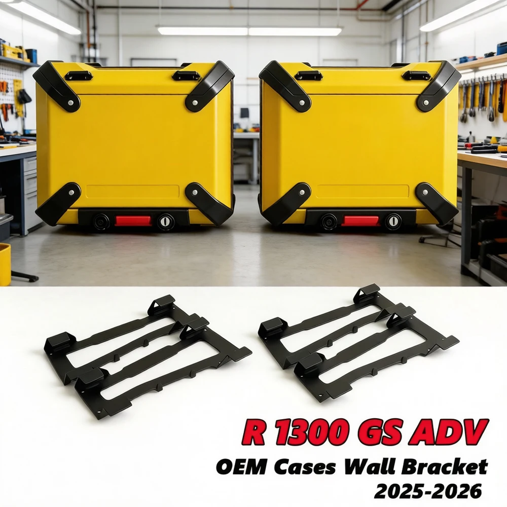 For R1300GS ADV R1300GSA  Motorcycle OEM Cases Wall Bracket 2025-2026 R1300GSA ADV R1300GSA Vario Pannier Holder Accessory