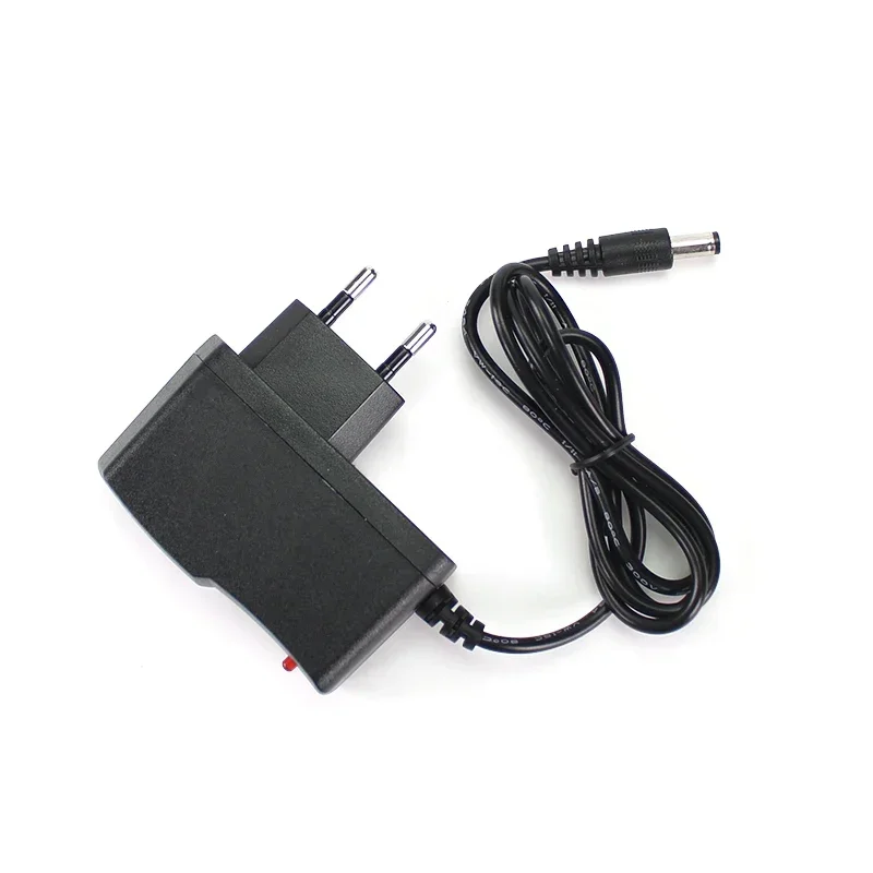 التيار المتناوب إلى تيار مستمر 5 فولت 12 فولت 1A محول التيار الكهربائي 5.5 مللي متر x 2.5 مللي متر التبديل شاحن الطاقة 110 فولت إلى 220 فولت مع 8 التوصيل العالمي تحويل موصل #6