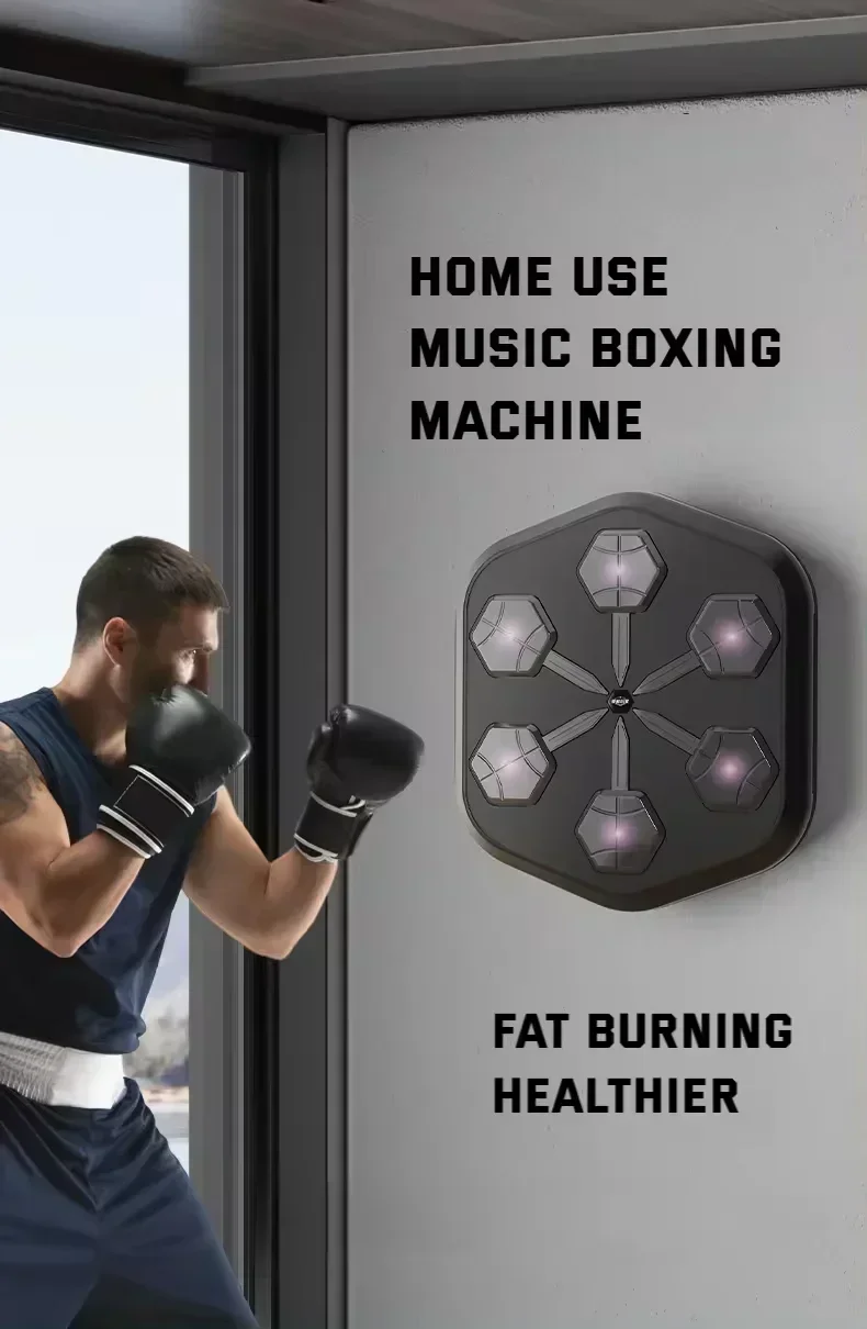 

RS ONEPUNCH V3 High Quality Intelligent Music Boxing Machine Boxing Target Training Wall Target Intelligent Music Boxing Machine