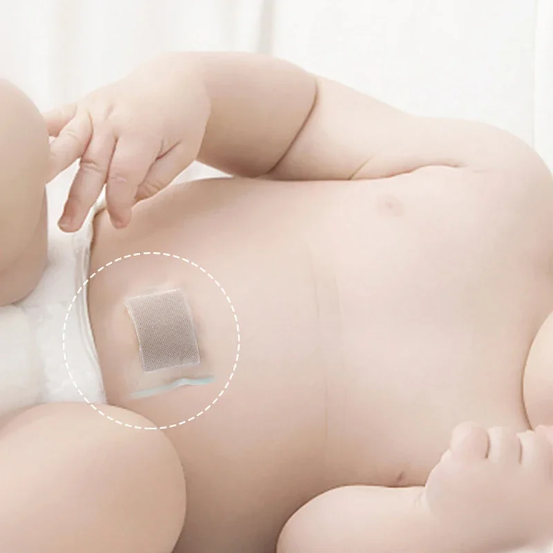 10Pcs bandage Baby Navel Sticker Waterproof Umbilical Cord Patch Swimming Bathing Infant Abdominal Binder Belly Button Protector