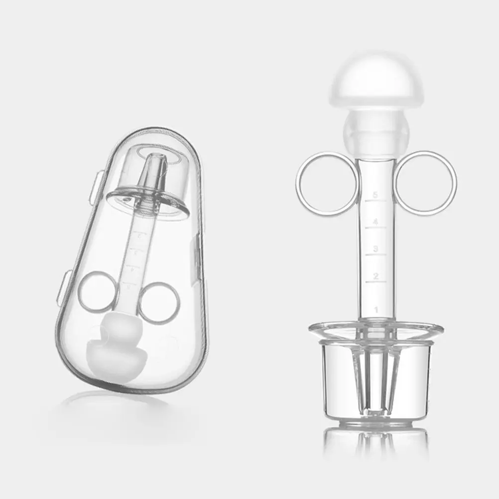 

1 комплект детских бутылочек для кормления из силикона премиум-класса, безопасный и точный дозатор для младенцев и малышей, компактный и легкий