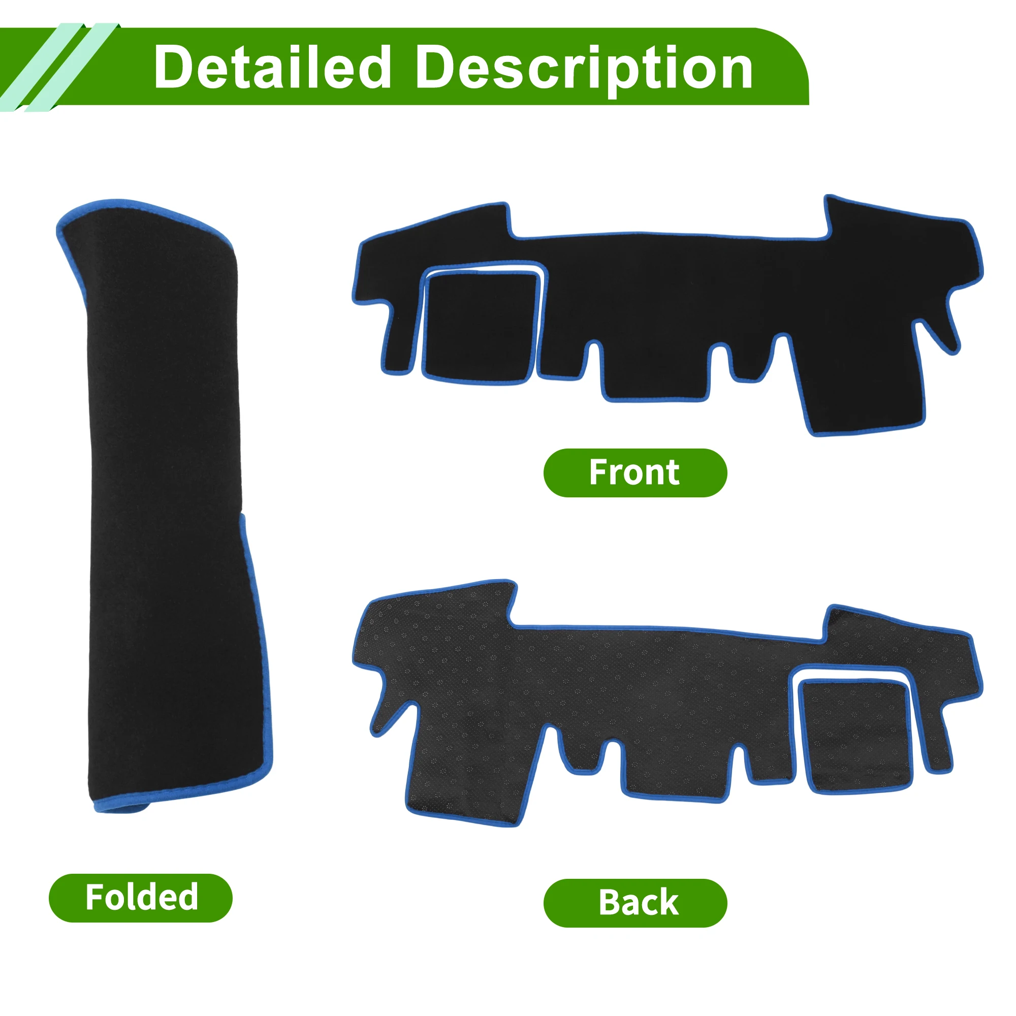 

UXCELL чехол на приборную панель для Daihatsu Taft LA900S/LA910S 20-24, коврик для приборной панели, ковер, коврик для центральной консоли, коврик для салона автомобиля