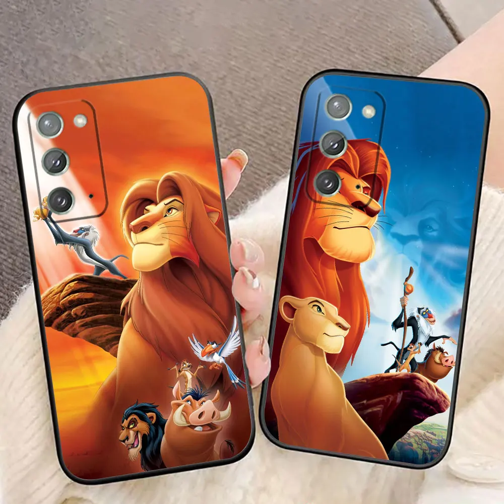 Anime The L-Lion K-King Phone Case For Samsung Galaxy NOTE 20 10 9 8 ULTRA LITE A14 A11 10 A10S A10E A04E A03 A03S A02 A02S Case