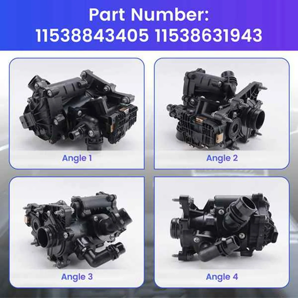 Best-Selling For BMW MINI Engine Thermostat Replacement Parts 11538631943 11538843405 For B48 B38 X1 X2 F40 F44 F45 F46 F48 Mode