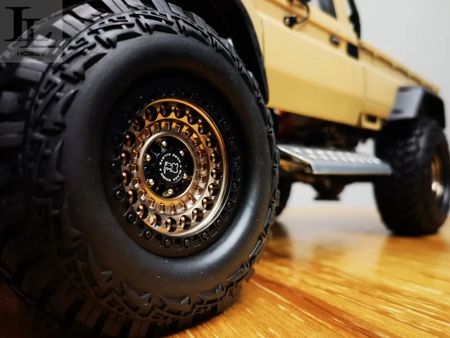 2.2 inch Rhino metal wheel hub for 1/10 RC Crawler Car TRX4 Defender AXIAL SCX10 RC4WD D90 Tank 300 TRX6 TF2 Upgrade Accessories