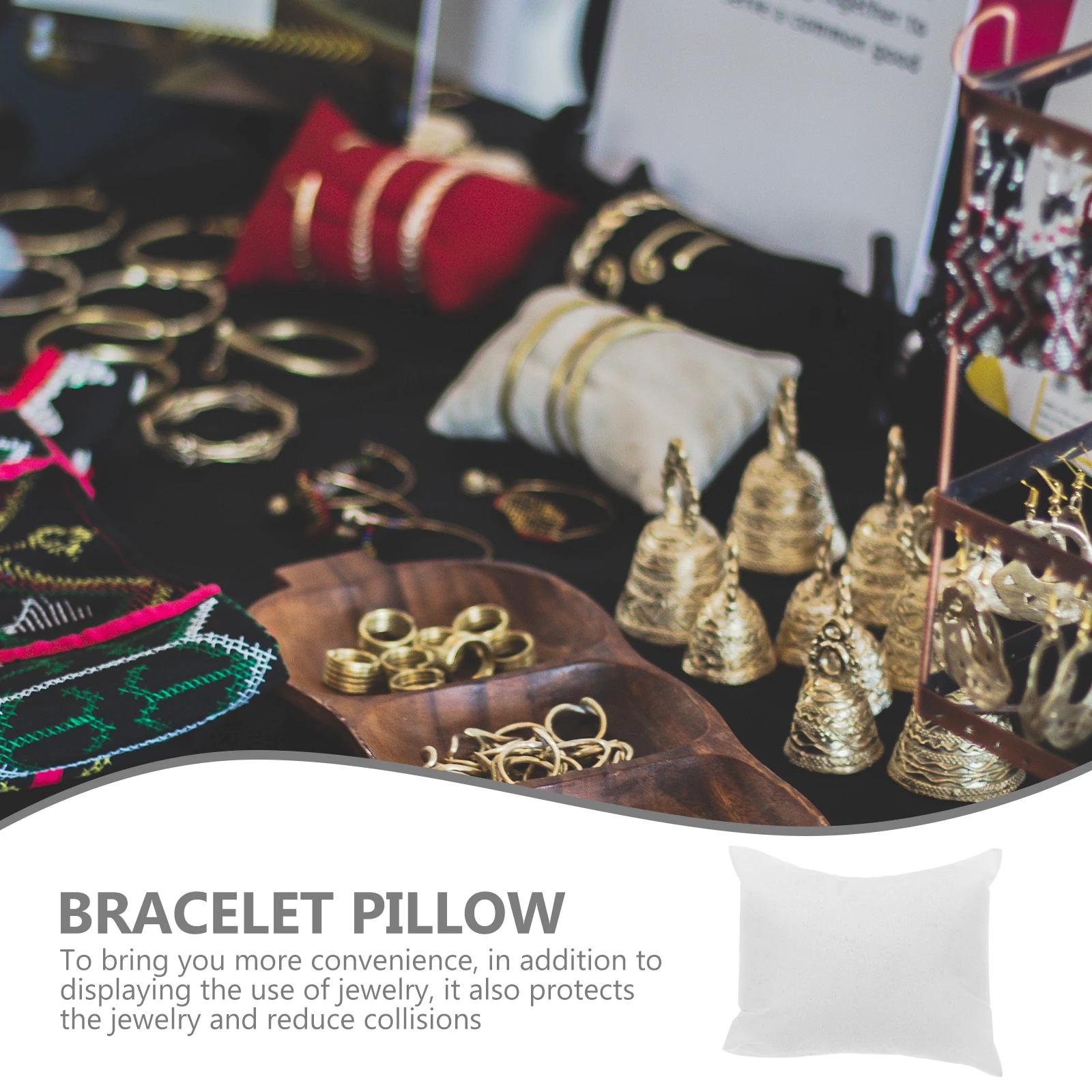 

20pcs Pillow Watch Case Small Watch Jewelry Pillow Mini Cushion Tiny Pillows Display Jewelry Storage Box Accessories
