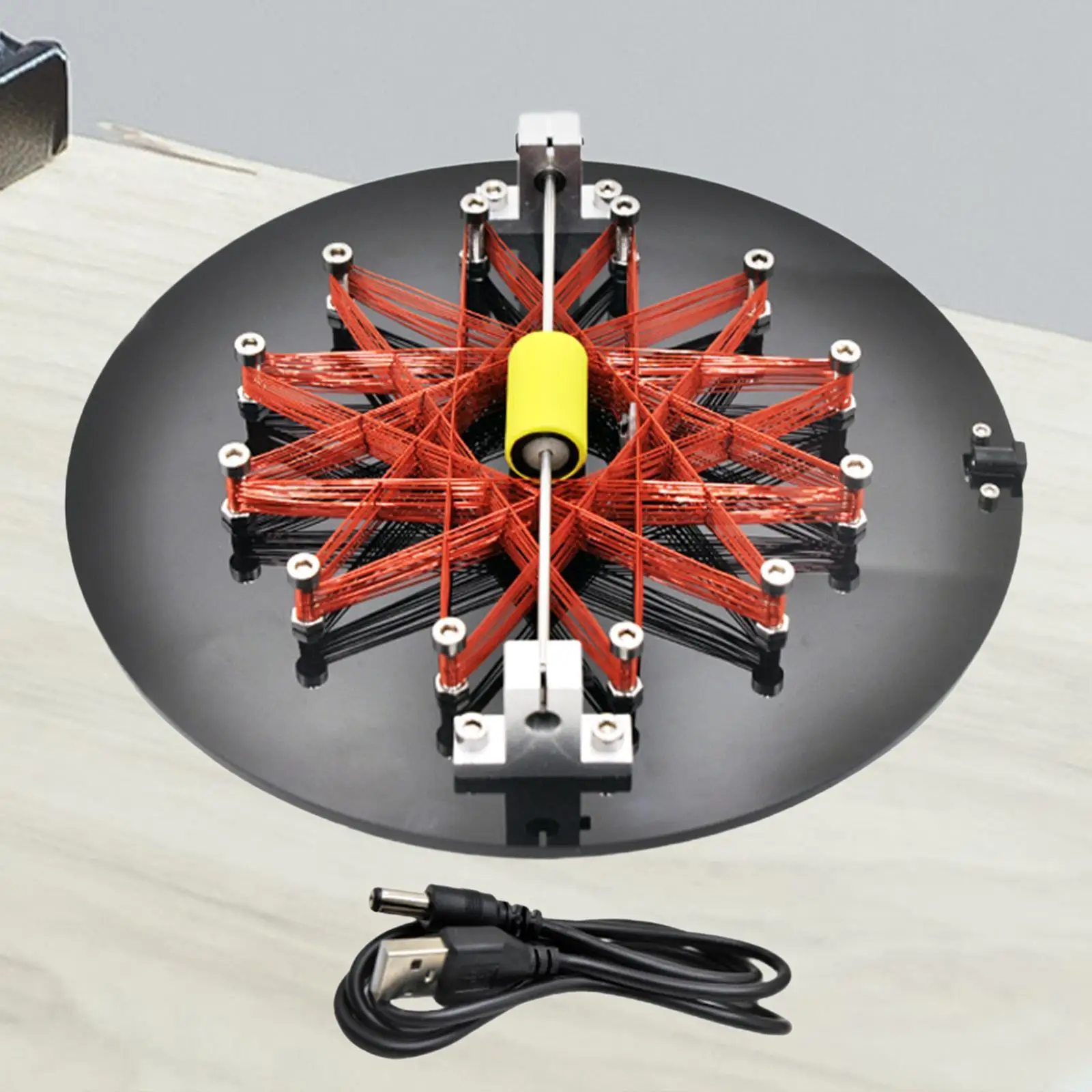 Physics Experiment Equipment Marco Rodin Star Coil Motor Educational Learning Toy DIY Electromagnetic Motor Science Kit for Kids