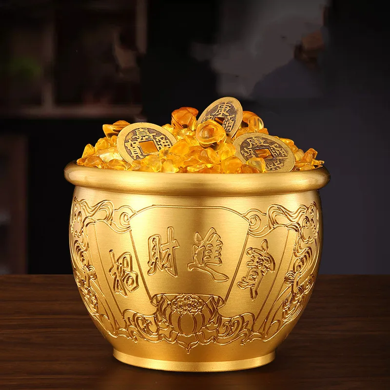 Brass Baifu Cup Ric… - image