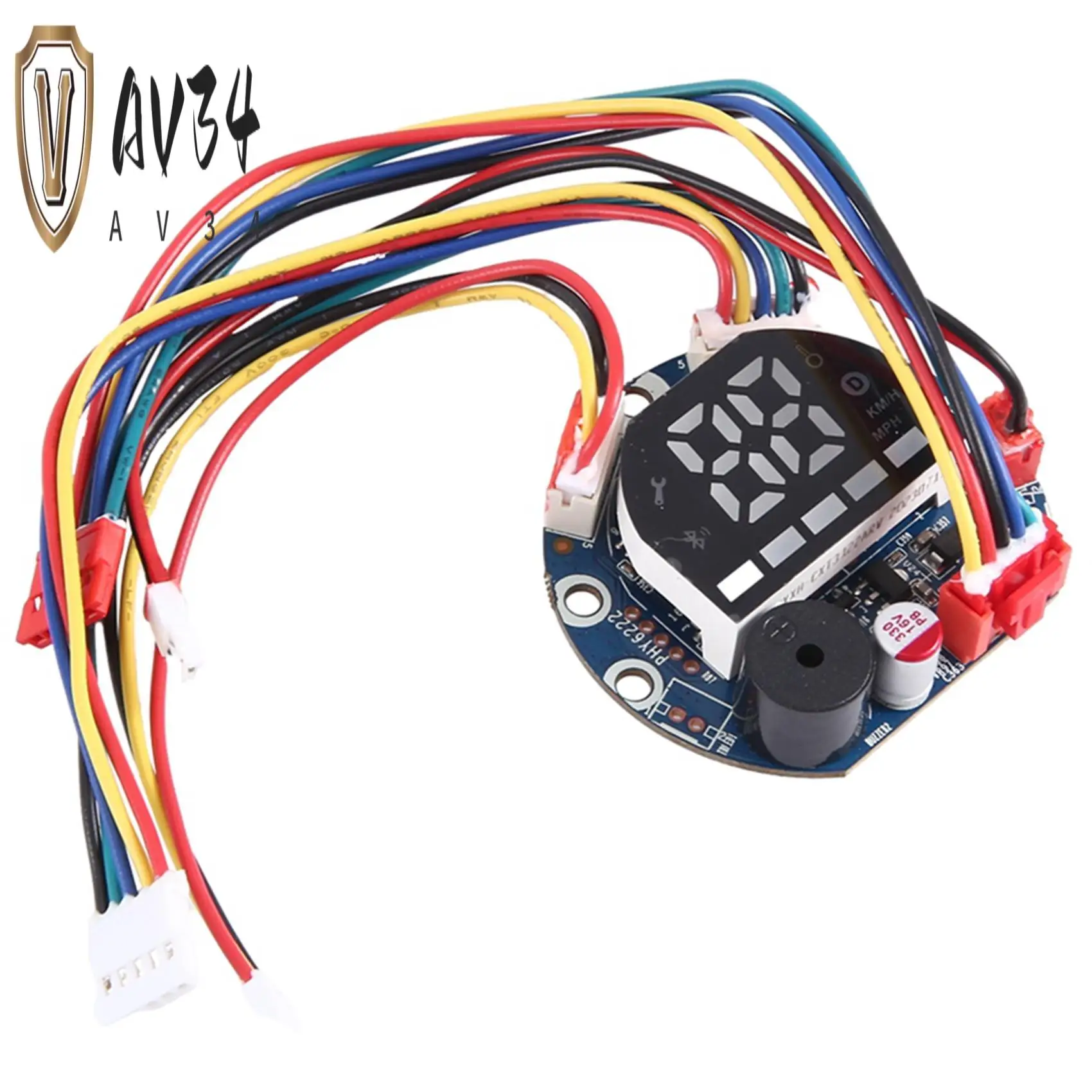 

AV34-1 Pcs Electric Scooter Controller Panel E Scooter Circuit Control Board For HX X7 Scooter Easy Install