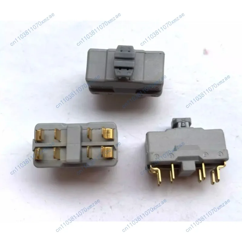 1pcs One-touch 2-way gold-plated 8-pin microswitch, two normally closed and two normally open