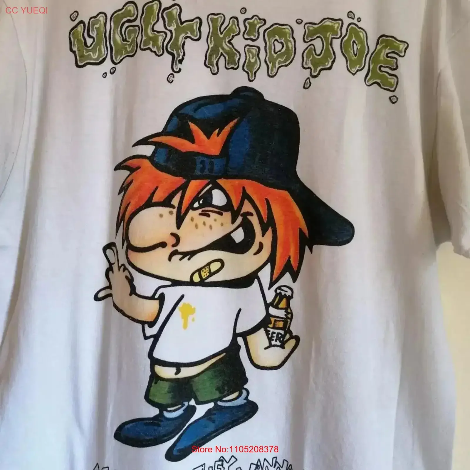 

UGLY KID JOE As they will be Белая футболка от S до 5XL I099, винтажная стираная уличная одежда, домашний топ для повседневной носки, растянутый