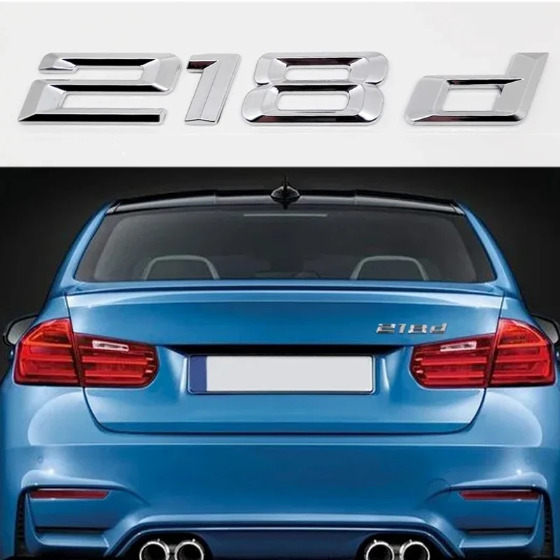 

DIY Sticker for BMW F44 G42 U06 F22 F23 F45 F46 Car Sticker Rear Trunk Badge Plastic Decal 2 Series 218d 220d 240d
