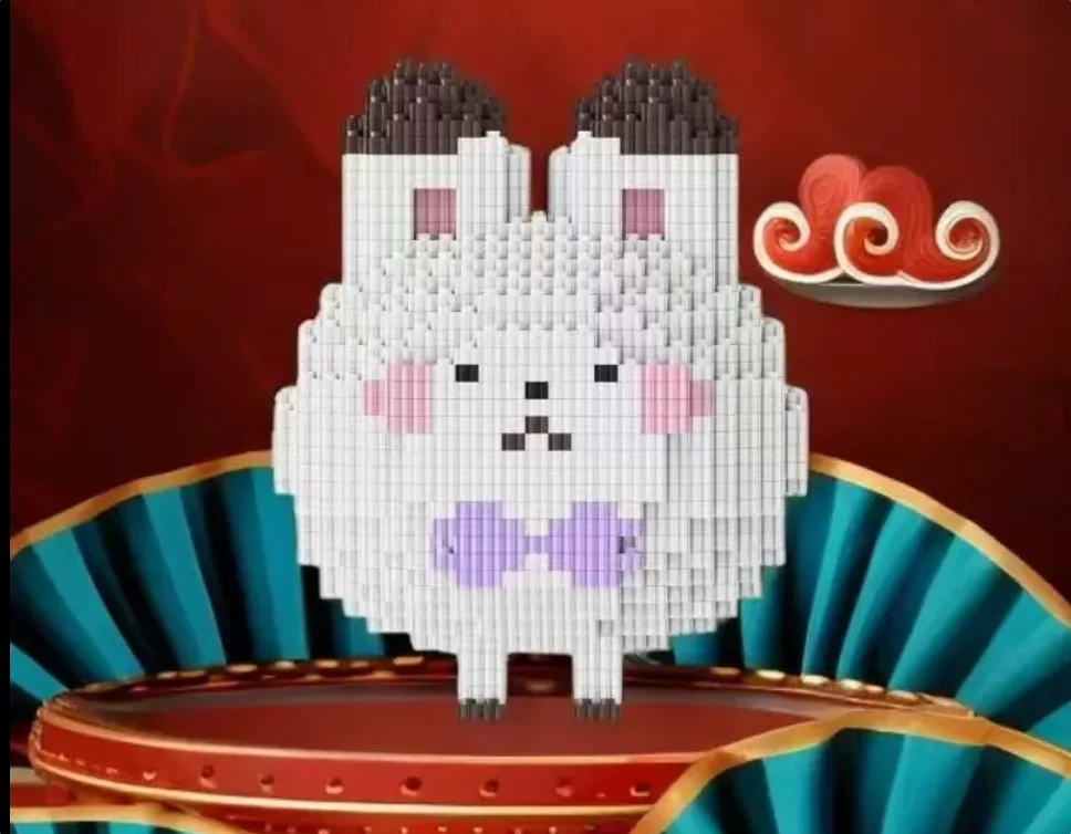 أنيمي الحب والفضاء العميق سيلوس كزيفير رافاييل تأثيري تجميع اللبنات الكرتون الربط المرآب أطقم تمثال نموذج