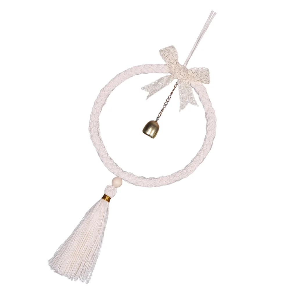 

Bohemian Dream Catcher Hanging Decor Beige Quartz Pendant Home Wall Room Bedroom Living Boho Style Accessories