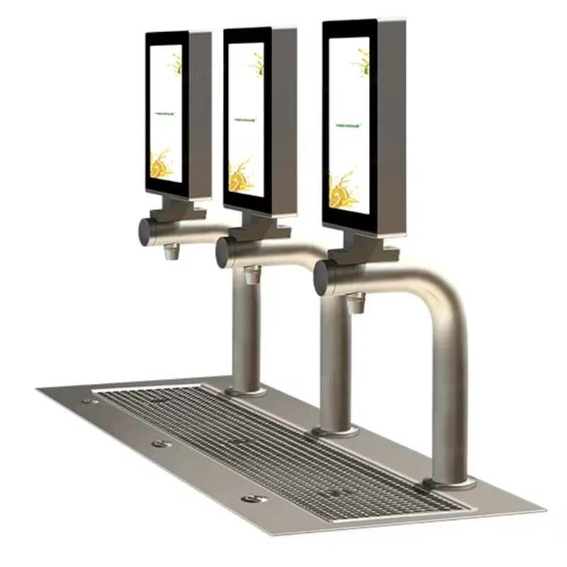 

Beverage Dispenser Tower Juice BIB Syrup n Coffee n Tea