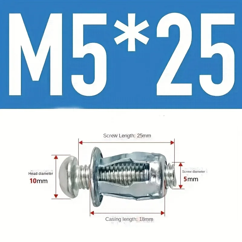 20pcs Screw Petal Screw Anchors Petal Expansion Plugs for Curtain Expansion Clamp Petal Rivet Lock Jack Nut Bolt