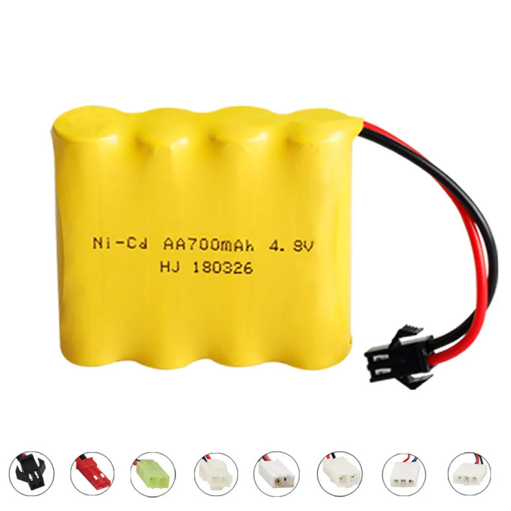 4.8 V 700mah NI-CD akumulator na zabawki zdalnie sterowane samochody zbiorniki roboty łodzie pistolety akcesoria 4.8 V NI-CD bateria 4 * AA